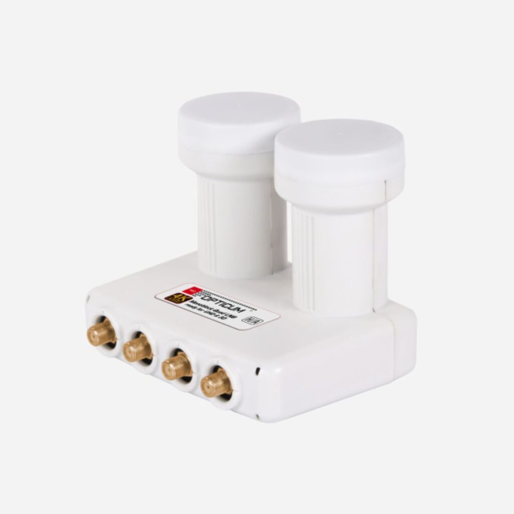 Satellite LNB OPTICUM RED MONOBLOCK QUAD LMQP-04H (A/H)