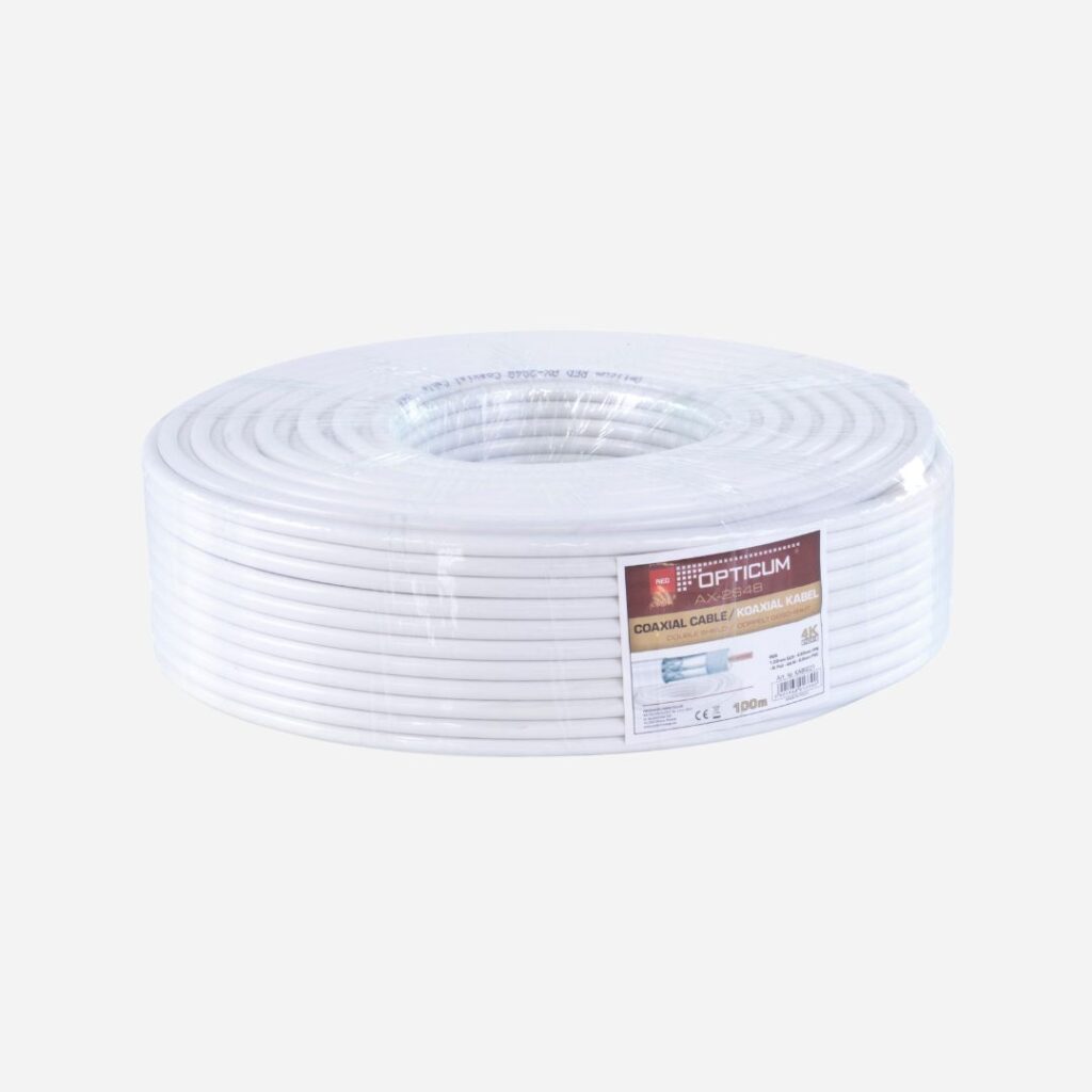 Coaxial cable OPTICUM RED AX-2S48 10-100 m